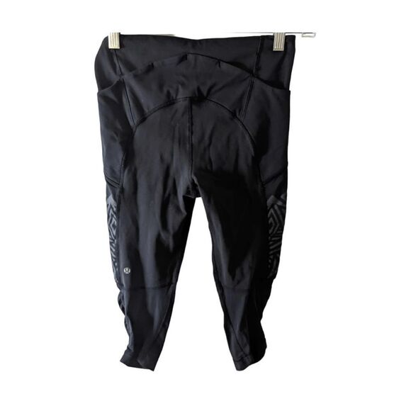 LULULEMON ATHLETICA Stash It Crop in Black Size 4 - Picture 7 of 7